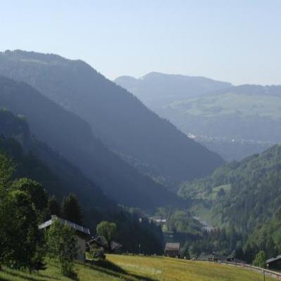 Vue sur la vallée