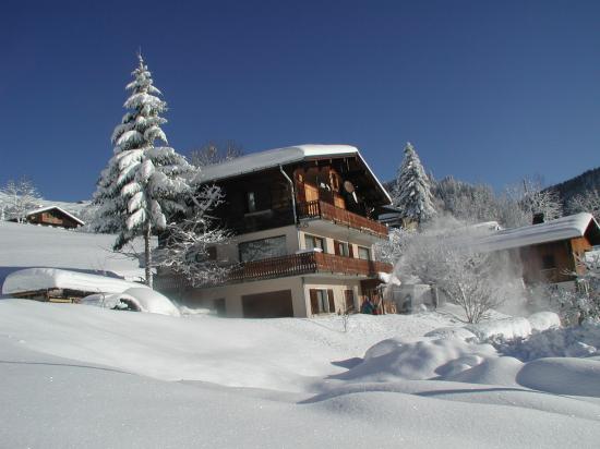 Maison en hiver
